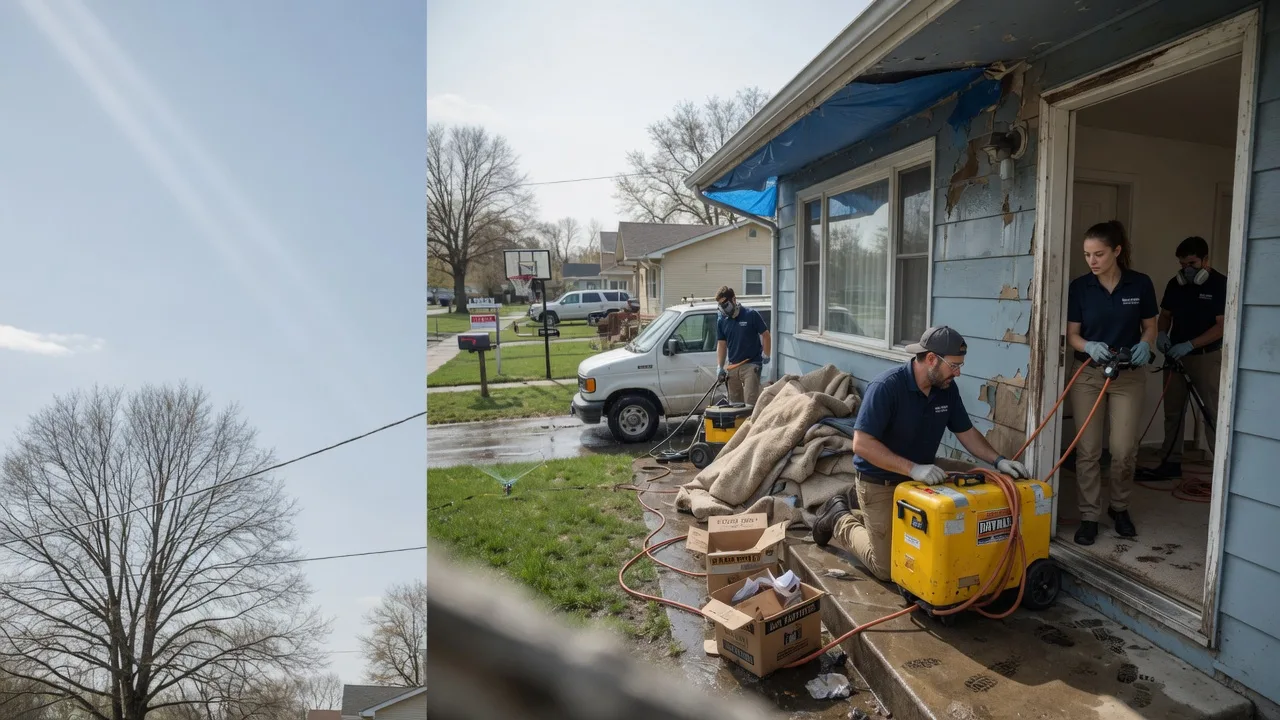 Basement Flood Cleanup in Cleburne, TX near me